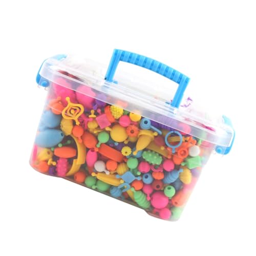 Vaguelly Perlen-kinderspielzeug Lernperlen-sequenzierungsspielzeug-Set Perlen Spielzeug Für Jungen Und Mädchen Formerkennung Zufällige Farbe von Vaguelly