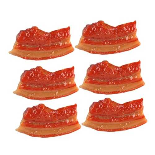 Vaguelly 6 Stücke Gefälschte Spielzeug Lebensmittel Modell Künstliche Schweinefleisch Modell für Küche Decor Spielzeug Spielzeug Vaguelly 6 Stücke Gefälschte Spielzeug Lebensmittel Modell Künstliche Schweinefleisch Modell für Küche Decor Spielzeug Spielzeug von Vaguelly