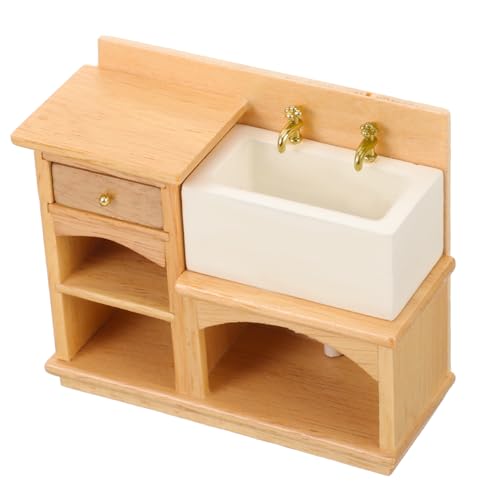Vaguelly Dekoratives Puppenhaus Möbelset Waschbecken Schrank Für Puppenzubehör Und Mini Hausdekoration Kreative Szenenlayouts Kinderzimmern Vaguelly Dekoratives Puppenhaus Möbelset Waschbecken Schrank Für Puppenzubehör Und Mini Hausdekoration Kreative Szenenlayouts Kinderzimmern von Vaguelly