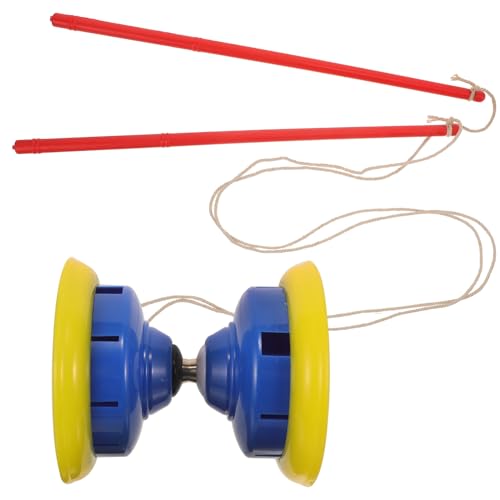 Vaguelly Diabolo-Kantenschutz und Absturzsicherung Damen rosa Brot jo für kinderspielzeug Chinesisches Diabolo für Kleinkinder Diabolo für ältere Menschen Plastik von Vaguelly