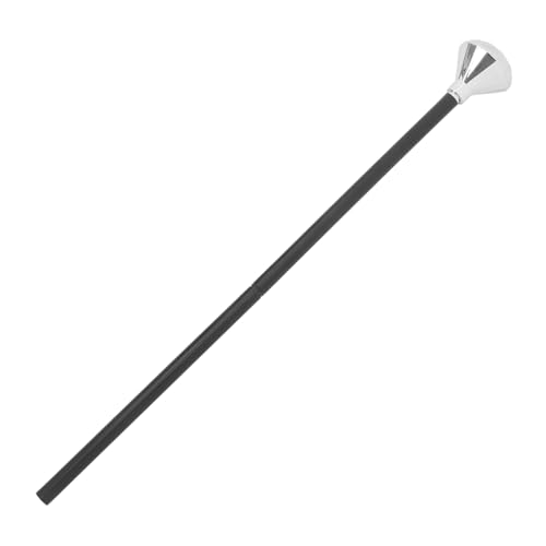 Vaguelly Diamant -Mitarbeiter aus Cosplay Die LED Halloween Festival Königlicher Party Deko Königlicher Cane für Party Rohrstütze Zuckerrohr-Requisiten- Rohrdekor Plastik Silver von Vaguelly