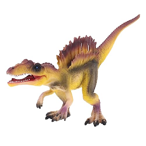 Vaguelly Dinosaurier-Modell-Ornamente Dinosaurier Dinosaurier-Figur- Gefälschtes Dinosaurierspielzeug Haushalts-Dinosaurier- Dinosaurier-lernspielzeug PVC Yellow von Vaguelly