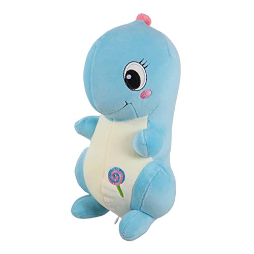 Vaguelly Dinosaurier Schreibtischdekoration Süßer Spiegel Einhorn Tragbarer Wok Auflaufförmchen Kissen Kleine Behälterdeckel Besteckkorb Alligator Plüschtiere Himmelblaue von Vaguelly