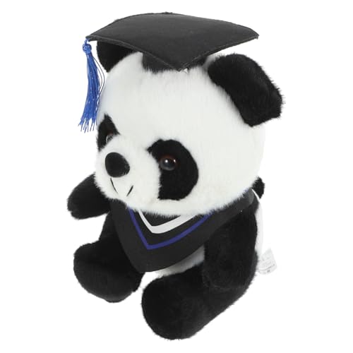 Vaguelly Doktor Panda Puppe Abschluss Bequeme Panda-Puppe gefüllter Panda bequemes Stofftier Doktor Panda Stoffpuppe Plüschpanda Puppe PP Baumwolle Blue Vaguelly Doktor Panda Puppe Abschluss Bequeme Panda-Puppe gefüllter Panda bequemes Stofftier Doktor Panda Stoffpuppe Plüschpanda Puppe PP Baumwolle Blue von Vaguelly