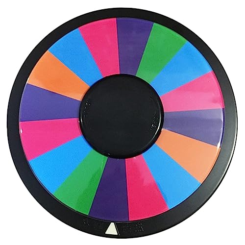 Vaguelly Doppelseitiges Party aus Acryl Felder Reibungsloses Drehen DIY und Strafspiel Roulette Spiel für Bar Ktv Feiern und Events von Vaguelly
