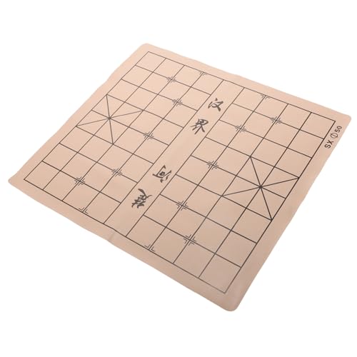 Vaguelly Doppelseitiges Schachbrett aus Leder Faltbares Chinesisches Schachspielzubehör für Erwachsene und Studenten Kreatives Design und Tragbares Spielbrett Zufällige Vaguelly Doppelseitiges Schachbrett aus Leder Faltbares Chinesisches Schachspielzubehör für Erwachsene und Studenten Kreatives Design und Tragbares Spielbrett Zufällige von Vaguelly