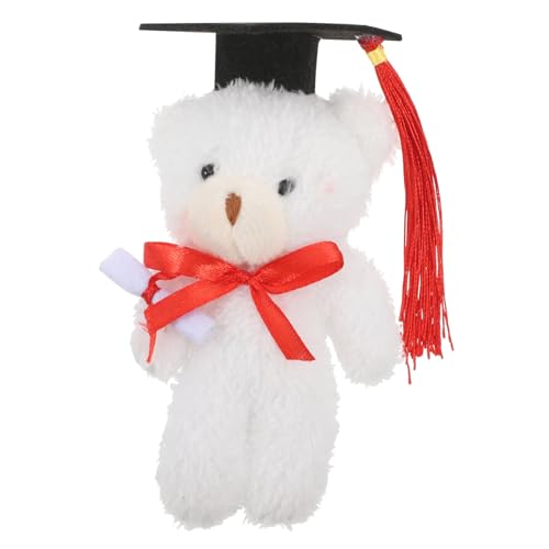 Vaguelly Dr. Bärenpuppe Plüschbärenpuppen Plüsch Kleiner Bär abschluss ausgestopfter bär abschluss Abschlussfeier Abschluss Bär Abschluss Stofftier PP Baumwolle Weiß Vaguelly Dr. Bärenpuppe Plüschbärenpuppen Plüsch Kleiner Bär abschluss ausgestopfter bär abschluss Abschlussfeier Abschluss Bär Abschluss Stofftier PP Baumwolle Weiß von Vaguelly