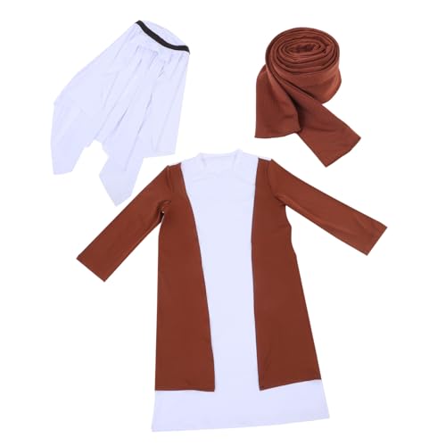 Vaguelly Heiligenkostüm für Jungen Hirtenkostüm für Jungen und Mädchen Dubai-kostüm Traditionelles Shemagh Vaguelly Heiligenkostüm für Jungen Hirtenkostüm für Jungen und Mädchen Dubai-kostüm Traditionelles Shemagh von Vaguelly