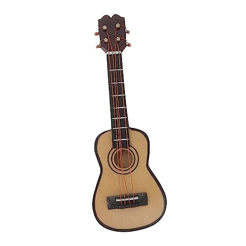 Vaguelly Realistische Miniatur-Gitarre Im Maßstab 112 Mini- - Holzmaterial Spielzeug von Vaguelly
