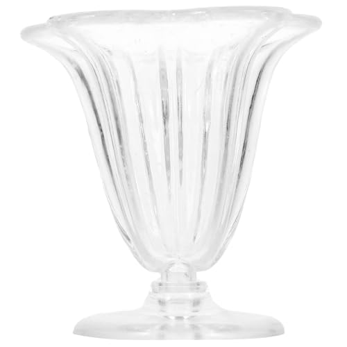 Vaguelly Eisbecher-Modell Eiscreme Mini- -Schlüsselanhänger Spielzeuge Modelle Mini-Hausversorgung Mini-Eisbecher-Ornament Lebensmittel Kochutensilien Möbel Container Tasse Plastik von Vaguelly