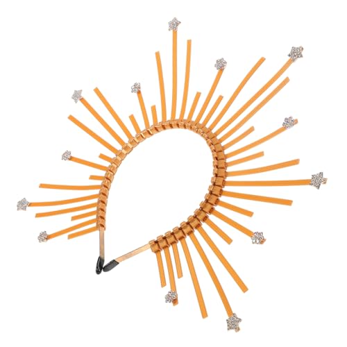 Vaguelly Eleganter Sunburst Kopfschmuck Damen Göttin Haarreif mit Funkelnden Strasssteinen für Halloween Cosplay Festival Partys und Festliche Anlässe Vaguelly Eleganter Sunburst Kopfschmuck Damen Göttin Haarreif mit Funkelnden Strasssteinen für Halloween Cosplay Festival Partys und Festliche Anlässe von Vaguelly