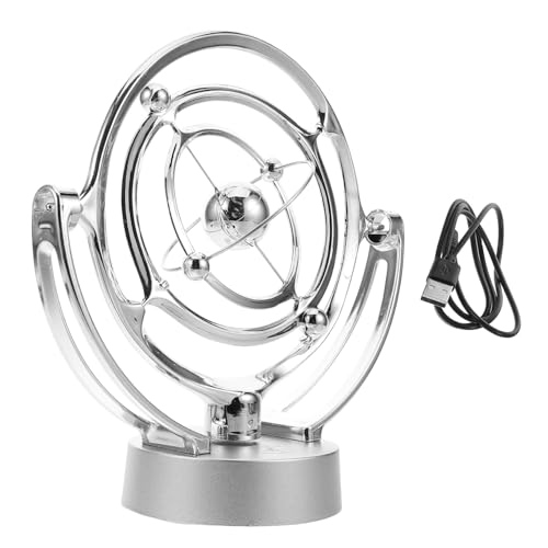 Vaguelly Elektronische Ewige Bewegungskunst Auto Schmuck mit Lebhafter Rotation Magnetisches Kinetisches Wissenschaftsspielzeug für Schreibtisch und Rv Dekoration USB Betrieben Vaguelly Elektronische Ewige Bewegungskunst Auto Schmuck mit Lebhafter Rotation Magnetisches Kinetisches Wissenschaftsspielzeug für Schreibtisch und Rv Dekoration USB Betrieben von Vaguelly