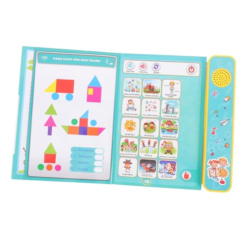 Vaguelly Englisches Lernspielzeug für Interaktives Elektronisches Buch mit Touchscreen Fördert und Lesefähigkeiten für Frühe Bildung Ansprechendes Design Vaguelly Englisches Lernspielzeug für Interaktives Elektronisches Buch mit Touchscreen Fördert und Lesefähigkeiten für Frühe Bildung Ansprechendes Design von Vaguelly