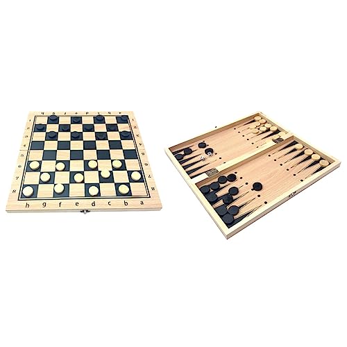 Vaguelly Faltbares Schachspiel für Multifunktionales Holzschachbrett mit Sicherem Design für Reisen und Spielspaß für Junge Mädchen und Erwachsene Vaguelly Faltbares Schachspiel für Multifunktionales Holzschachbrett mit Sicherem Design für Reisen und Spielspaß für Junge Mädchen und Erwachsene von Vaguelly