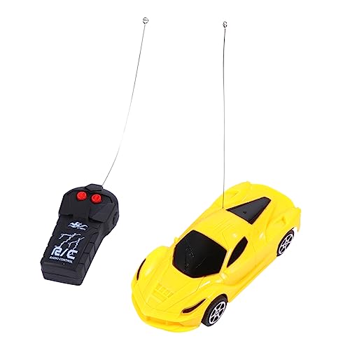 Vaguelly Fernbedienungsautospielzeug Fahrzeugmodell aus Kunststoff hohes RC-Auto RC Auto für RC für Jungen Automodellspielzeug Kinderautospielzeug Plastik Yellow Vaguelly Fernbedienungsautospielzeug Fahrzeugmodell aus Kunststoff hohes RC-Auto RC Auto für RC für Jungen Automodellspielzeug Kinderautospielzeug Plastik Yellow von Vaguelly