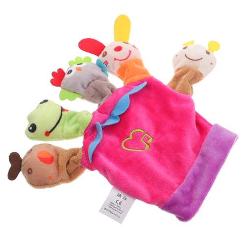 Vaguelly Pädagogisches Babyspielzeug Tierfingerpuppen Set Bad Fingerpuppen Für Kinder Pp Baumwolle Frühlernspielzeug Vaguelly Pädagogisches Babyspielzeug Tierfingerpuppen Set Bad Fingerpuppen Für Kinder Pp Baumwolle Frühlernspielzeug von Vaguelly
