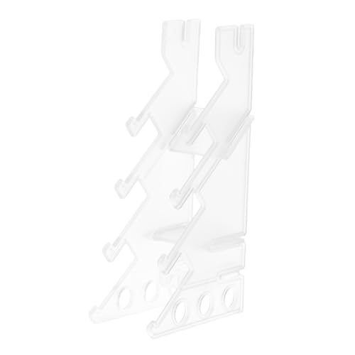 Vaguelly Finger Skateboard Transparent Display Rack Effiziente Aufbewahrung für Finger Skateboards Platzsparend Leicht zu Installieren für Zuhause und Büro von Vaguelly