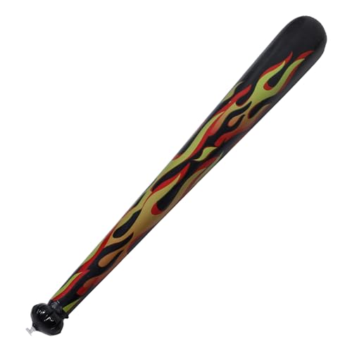 Vaguelly Flammenstab aufblasbarer baseballschläger strandspielzeug Sommer Party Dekoration Baseball-Ballons Baseballschläger in die Luft jagen Karneval PVC von Vaguelly