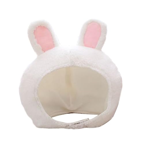 Vaguelly Pelzmütze Mit Kurzflorigem Velours Warme Hasenohren Für Erwachsene Jungen Und Mädchen Halloween-party von Vaguelly