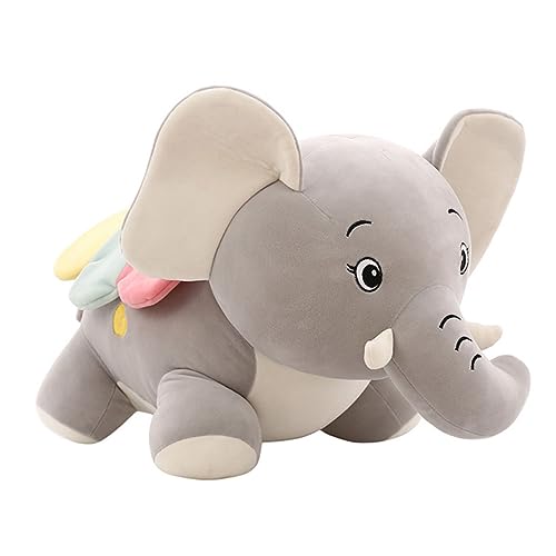 Vaguelly Fliegender Elefant aus Plüsch für kinderspielzeug Plush plüsch ottifanten Spielzeugdekoration im Schlafzimmer Plüsch-Elefantenpuppe PP Baumwolle Grey Vaguelly Fliegender Elefant aus Plüsch für kinderspielzeug Plush plüsch ottifanten Spielzeugdekoration im Schlafzimmer Plüsch-Elefantenpuppe PP Baumwolle Grey von Vaguelly