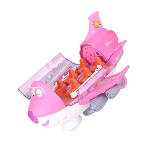 Vaguelly Flugzeug Flugzeugspielzeug für Kleinkinder für Säuglinge für kinderspielzeug -Lernspielzeug Musikalisches für Kleinkinder Rosa Vaguelly Flugzeug Flugzeugspielzeug für Kleinkinder für Säuglinge für kinderspielzeug -Lernspielzeug Musikalisches für Kleinkinder Rosa von Vaguelly