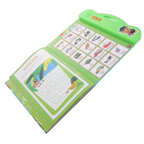 Vaguelly Französischer Punktleser Interaktives Soundbuch für Elektronisches Buch für Lernbücher für Kleinkinder im Alter von 2–4 Jahren Bücher Lernen Elektronisches Bauteil von Vaguelly