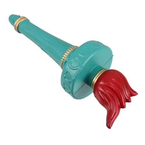 Vaguelly Freiheitsstatue Kostümzubehör Realistische Fake Torch für Cosplay und Unisex Feiern Am Unabhängigkeitstag für Makeup Partys und Bühnenaufführungen Vaguelly Freiheitsstatue Kostümzubehör Realistische Fake Torch für Cosplay und Unisex Feiern Am Unabhängigkeitstag für Makeup Partys und Bühnenaufführungen von Vaguelly