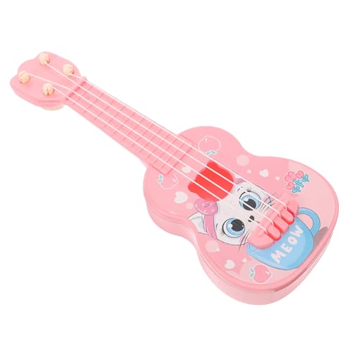 Vaguelly Frühkindliche Musikspielzeug Ukulele für Mini Gitarre im Cartoon Design für Musikalische Früherziehung und Lernspaß für Jungen und Mädchen Vaguelly Frühkindliche Musikspielzeug Ukulele für Mini Gitarre im Cartoon Design für Musikalische Früherziehung und Lernspaß für Jungen und Mädchen von Vaguelly