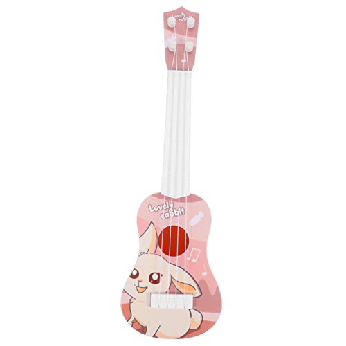Vaguelly Frühkindliches Ukulele für Große Augen Hase Sicheres Material für Geburtstage und Feiertage Interaktives Lerninstrument von Vaguelly