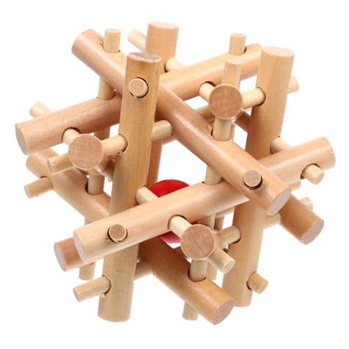 Vaguelly Für Die Geistige Entwicklung Babyspielzeug Spielzeugaufbewahrung Intelligenzspiel Spieltablett Gehirnspiel Ball Im Käfig-verriegelungspuzzle Sperrrätsel Holz Vaguelly Für Die Geistige Entwicklung Babyspielzeug Spielzeugaufbewahrung Intelligenzspiel Spieltablett Gehirnspiel Ball Im Käfig-verriegelungspuzzle Sperrrätsel Holz von Vaguelly