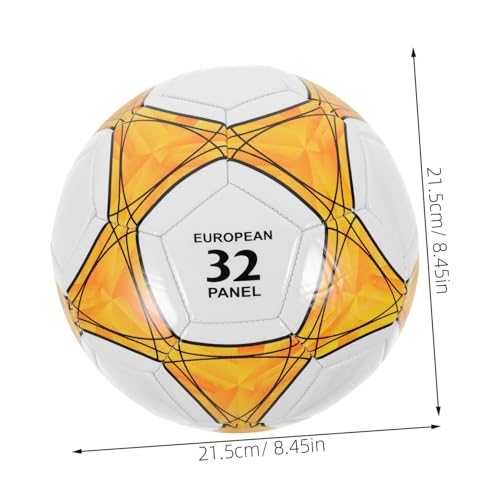 Vaguelly Fußballmaschine Nr. 5 schwebender Fußball Sport Fußball Kinderfußball Fußball Rebounder Sportspiel fußballtraining fußball Training Fußball trainieren Fußbälle Größe 5 PVC Yellow Vaguelly Fußballmaschine Nr. 5 schwebender Fußball Sport Fußball Kinderfußball Fußball Rebounder Sportspiel fußballtraining fußball Training Fußball trainieren Fußbälle Größe 5 PVC Yellow von Vaguelly