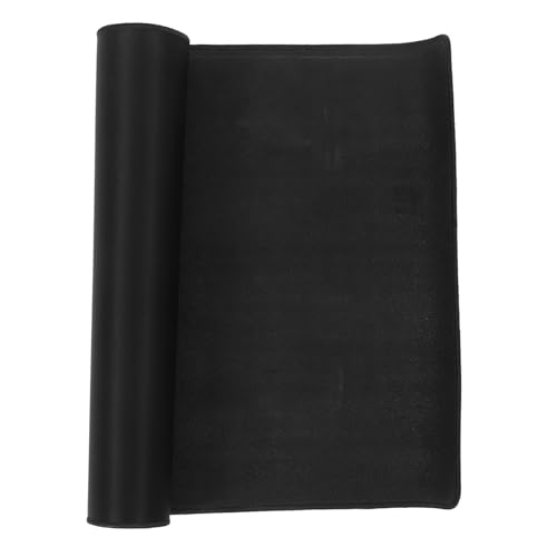 Vaguelly Gaming-mauspad Computerpolster Schreibtischmatten Oben Auf Dem Schreibtisch Schreibtischunterlage Tastatur-pad Nagel Tischset Mauspads Für Schreibtisch Tastaturmatte Black Gummi von Vaguelly