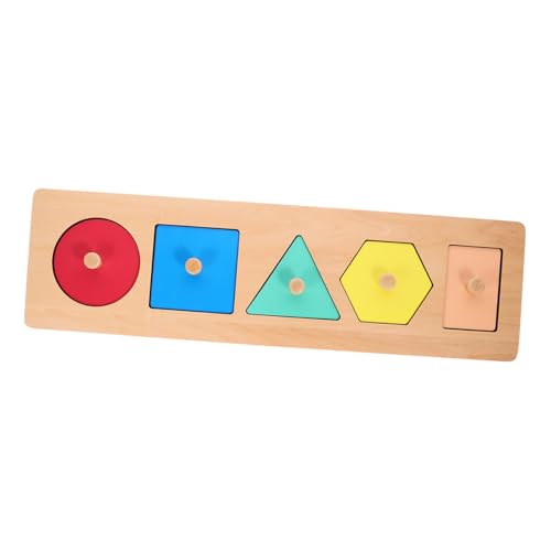 Vaguelly Geometrisches Holzpuzzle für Kleinkinder Pädagogisches zur Form und Farbenlehre Interaktives Kreativität und Konzentration Geeignet für Eltern Interaktionen Vaguelly Geometrisches Holzpuzzle für Kleinkinder Pädagogisches zur Form und Farbenlehre Interaktives Kreativität und Konzentration Geeignet für Eltern Interaktionen von Vaguelly