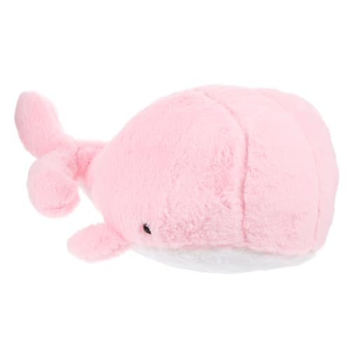 Vaguelly Getled Plush Toy Wal-Puppe Kleine Walpuppe Wal-kuscheltiere Walpuppe Für Walpuppe Schlafzimmer Puppe Ornament Walpuppe Für Den Haushalt Plüsch Rosa von Vaguelly