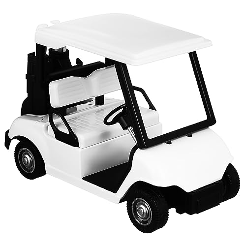 Vaguelly Golfwagenmodell Golfwagen für Golf-Pull-Car Druckguss Kinderspielzeug Spielzeuge Zubehör für Golfpartys Golfwagendekorationen Schreibtisch Auto Model Geschenk schmücken Legierung von Vaguelly