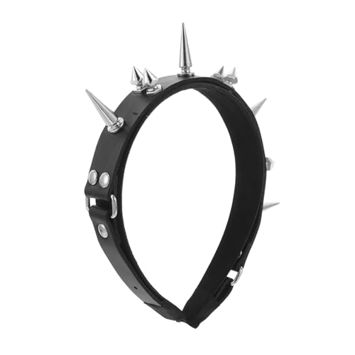 Vaguelly Gothic Nieten Haarreif Damen Barock Stirnband Spitz Kopfschmuck Komfortabel Robust Für Kostüm Ball Halloween Cosplay Vaguelly Gothic Nieten Haarreif Damen Barock Stirnband Spitz Kopfschmuck Komfortabel Robust Für Kostüm Ball Halloween Cosplay von Vaguelly