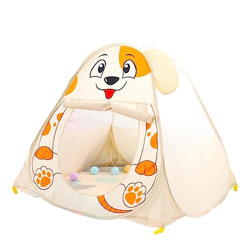 Vaguelly Großes Kinderspielzelt im Hundedesign Tragbares Spielhaus für Drinnen und Draußen Fördert Kreativität und Vorstellungskraft für Einfache Aufbewahrung Vaguelly Großes Kinderspielzelt im Hundedesign Tragbares Spielhaus für Drinnen und Draußen Fördert Kreativität und Vorstellungskraft für Einfache Aufbewahrung von Vaguelly