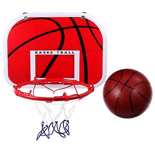 Vaguelly Platzsparender Basketballrahmen Zum Aufhängen Basketballkorb Für Jungen Und Mädchen Basketballrahmen Für Den Innenbereich Dekoration von Vaguelly