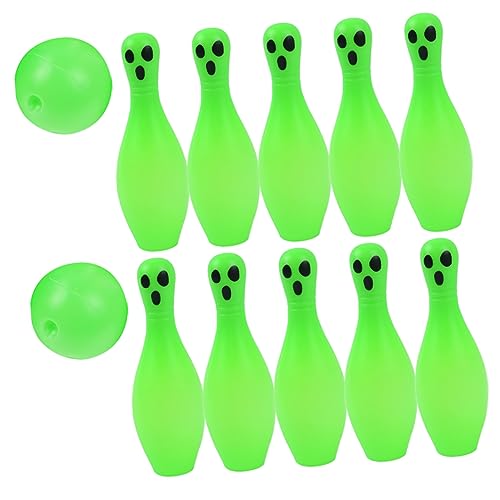Vaguelly Halloween Bowling Kegelspiel Leuchtend aus Pe Indoor Outdoor Sportspielzeug Stabiles Glattes Bowlingspiel für Familie Fördert Kommunikation und Bewegung Vaguelly Halloween Bowling Kegelspiel Leuchtend aus Pe Indoor Outdoor Sportspielzeug Stabiles Glattes Bowlingspiel für Familie Fördert Kommunikation und Bewegung von Vaguelly