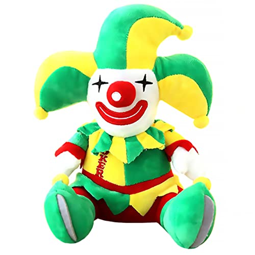 Vaguelly Halloween Clown Dekofigur Plüschpuppe mit Kurzem und PP Baumwolle Lustige Dekoration für Karneval Geburtstag Party Kinderzimmer Vaguelly Halloween Clown Dekofigur Plüschpuppe mit Kurzem und PP Baumwolle Lustige Dekoration für Karneval Geburtstag Party Kinderzimmer von Vaguelly