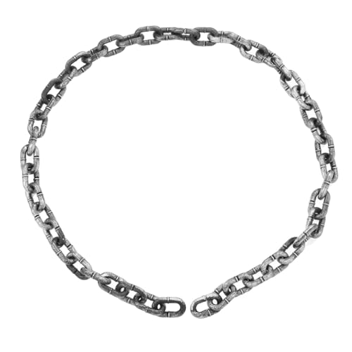 Vaguelly Halloween Deko Kunststoffkette Realistische Partybarriere Leichtes Material Vielseitig für Halloween Kostüm und Dekoration von Vaguelly