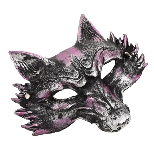 Vaguelly Halloween Fuchsmaske aus Leichtem Pu-schaum Realistische Tierdetails Komfortabel und Langlebig für Karneval Maskenball und Cosplay-events Vaguelly Halloween Fuchsmaske aus Leichtem Pu-schaum Realistische Tierdetails Komfortabel und Langlebig für Karneval Maskenball und Cosplay-events von Vaguelly