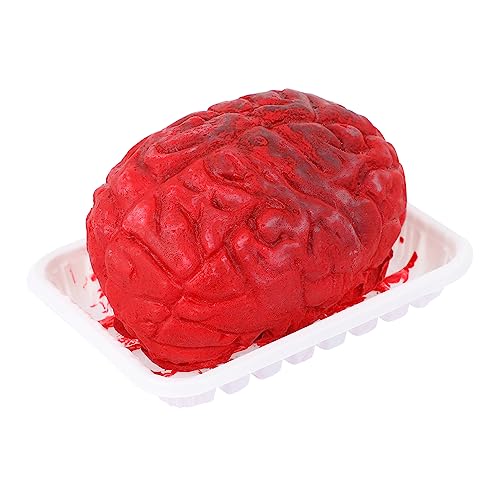 Vaguelly Halloween-Gehirn gefälschte Kette Halloween-Party-Kostüm-Requisiten Tür gehirn Halloween Party Halloween tischdeko Halloween -Partyzubehör Halloween dekorative Requisiten von Vaguelly