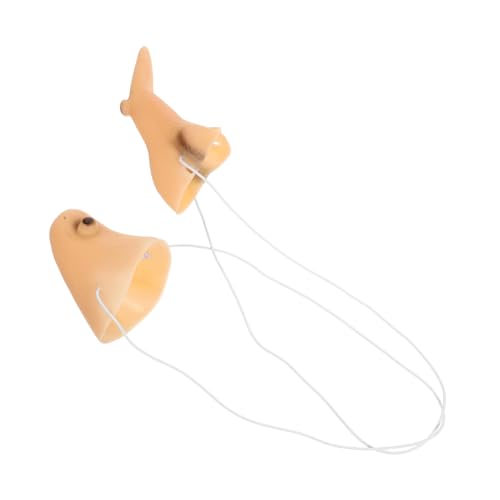 Vaguelly Halloween Hexennase Kinn Verstellbar für Realistische Hexenrequisite mit Elastischem Band Einzigartiges Cosplay Zubehör für Maskerade und Partyverkleidung Vaguelly Halloween Hexennase Kinn Verstellbar für Realistische Hexenrequisite mit Elastischem Band Einzigartiges Cosplay Zubehör für Maskerade und Partyverkleidung von Vaguelly