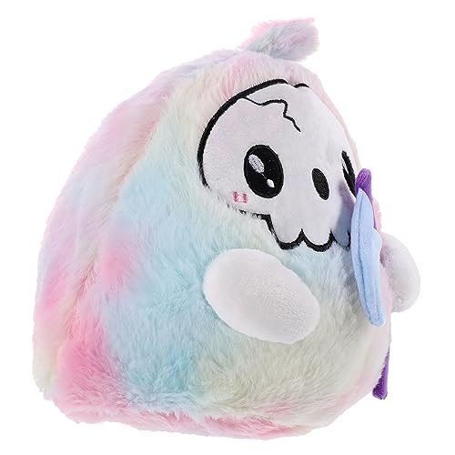 Vaguelly Halloween Plüschgeist Puppe Farbige Geisterfigur aus Weichem Plüsch Niedliches Deko für Wohnzimmer und Schlafzimmer für Halloween Dekoration und Vaguelly Halloween Plüschgeist Puppe Farbige Geisterfigur aus Weichem Plüsch Niedliches Deko für Wohnzimmer und Schlafzimmer für Halloween Dekoration und von Vaguelly