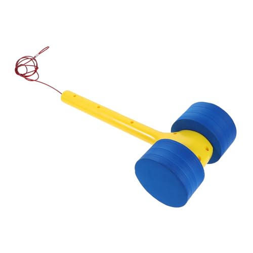 Vaguelly Hammer Kleines Kunststoff Hammer für Maulwurfspiel Interaktives Pounding Toy mit Schnur Bunte Doppelseitige Mallet für Freizeit und Spielbanken von Vaguelly