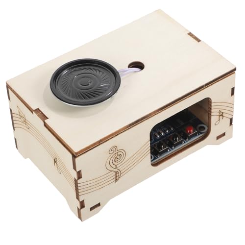 Vaguelly Handgefertigter DIY-Grammophon-Kinderrekorder blockflöte Hand Spieluhr-Recorder Spieluhr- Montage musikalisches -Musik-Player hölzern Khaki Vaguelly Handgefertigter DIY-Grammophon-Kinderrekorder blockflöte Hand Spieluhr-Recorder Spieluhr- Montage musikalisches -Musik-Player hölzern Khaki von Vaguelly