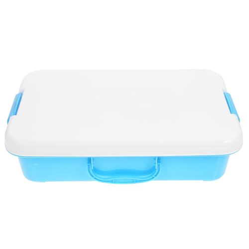 Vaguelly Handheld Sandbox Mit Deckel Tragbare Sandkiste Für Junge Mädchen Vielseitige Spielzeugaufbewahrung Für Indoor Und Outdoor Aktivitäten Leicht Transportierbar Und Langlebig von Vaguelly