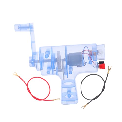 Vaguelly Handkurbel Generator Physik Experimentiergerät DIY Modellgenerator für Physikalische Schulversuche Mechanische zu Elektrischer Umwandlung Fördert Kreativität und Lernen Vaguelly Handkurbel Generator Physik Experimentiergerät DIY Modellgenerator für Physikalische Schulversuche Mechanische zu Elektrischer Umwandlung Fördert Kreativität und Lernen von Vaguelly