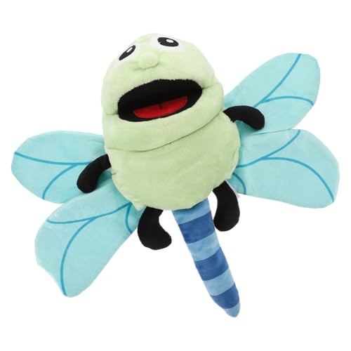 Vaguelly Entzückende Plüsch-libellen-handpuppe Handwerkliches Kuscheltier Puppenspielzeug Für Jungen Und Mädchen Vaguelly Entzückende Plüsch-libellen-handpuppe Handwerkliches Kuscheltier Puppenspielzeug Für Jungen Und Mädchen von Vaguelly